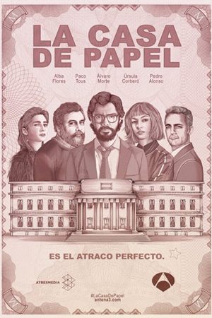Capa de La Casa de Papel